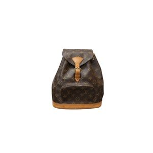 Louis Vuitton Brown and Tan Monogram Backpack